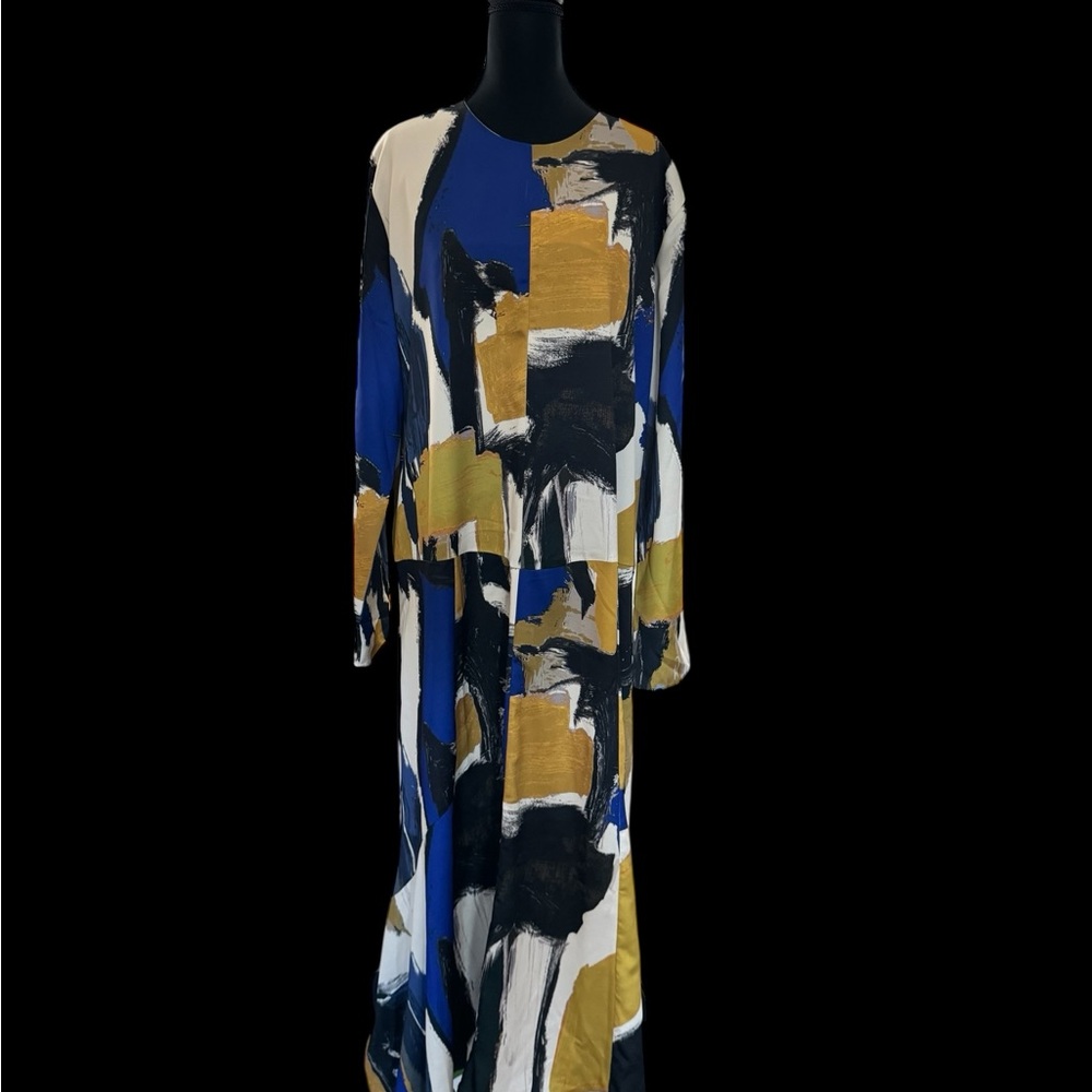 Zara Multicolor Long Sleeve Dress